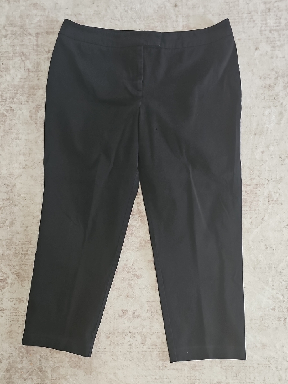 Unlisted by Kenneth Cole Black High-Rise Straight Pants